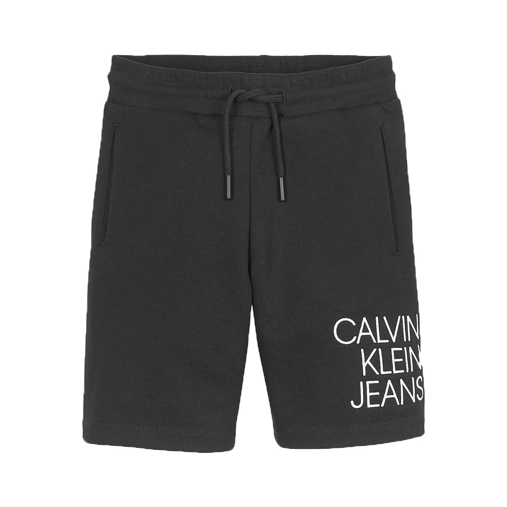מכנס קלווין קליין קצר Hybrid Logo Jogger ילדים ונוער