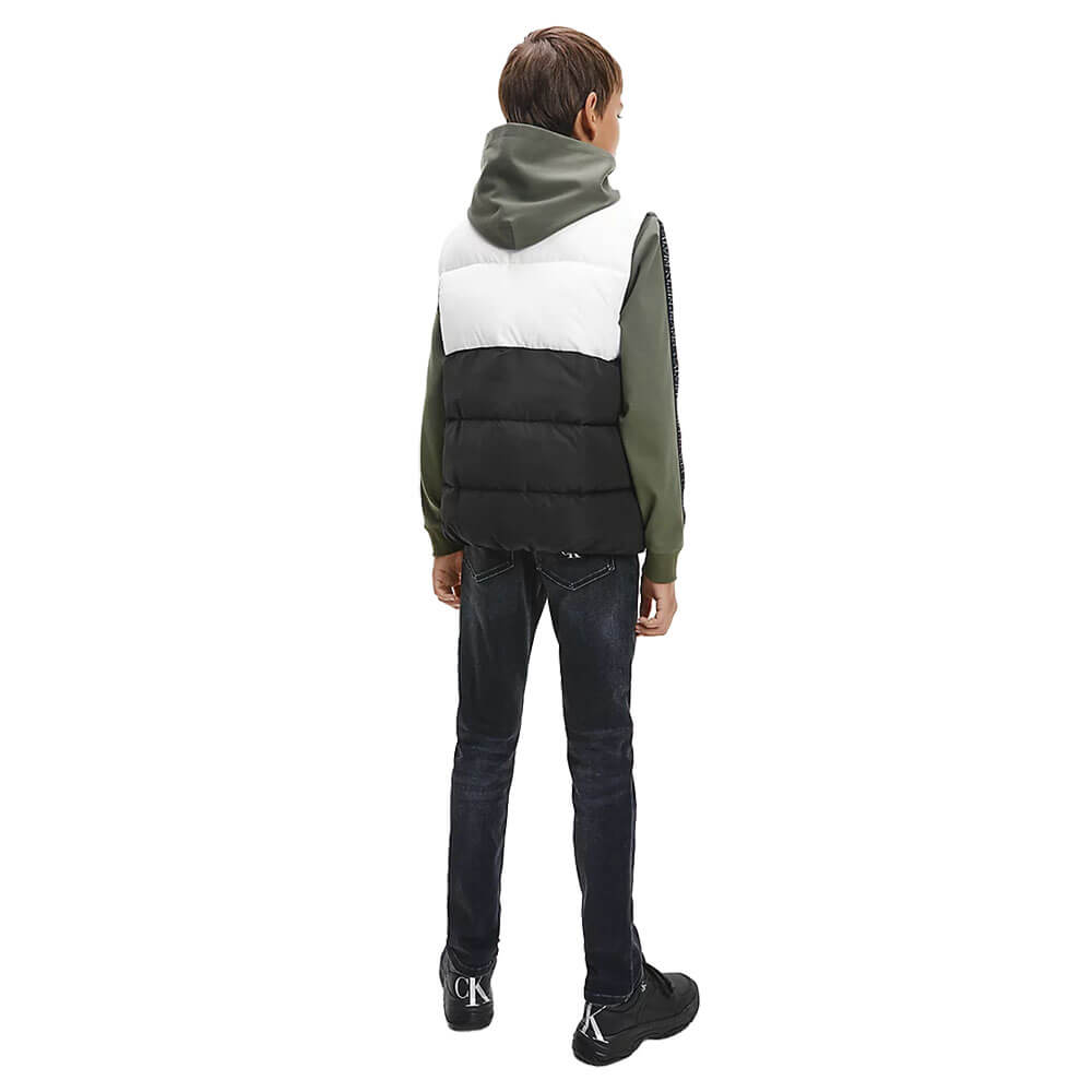 מעיל קלווין קליין Clr Block Shadow Log ילדים ונוער