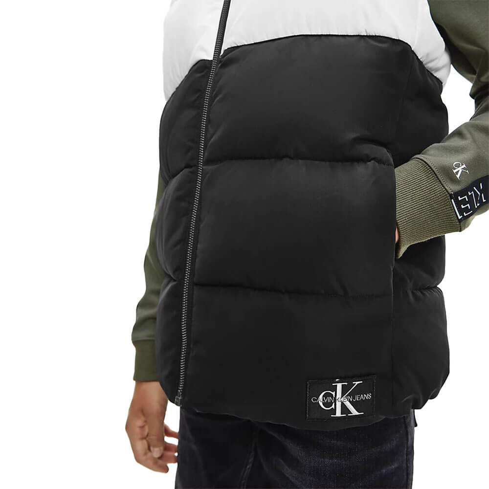 מעיל קלווין קליין Clr Block Shadow Log ילדים ונוער