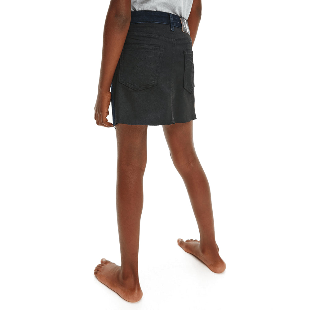 חצאית קלווין קליין A Line Skirt Denim M Denim Mix ילדים