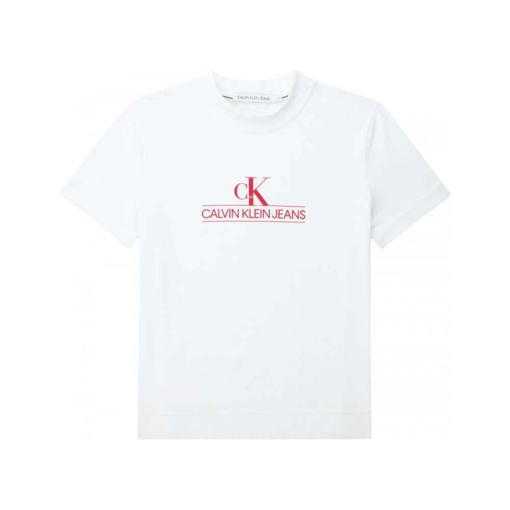 חולצת טישרט קלווין קליין קצרה Archives Eco Dye Print Tee נשים