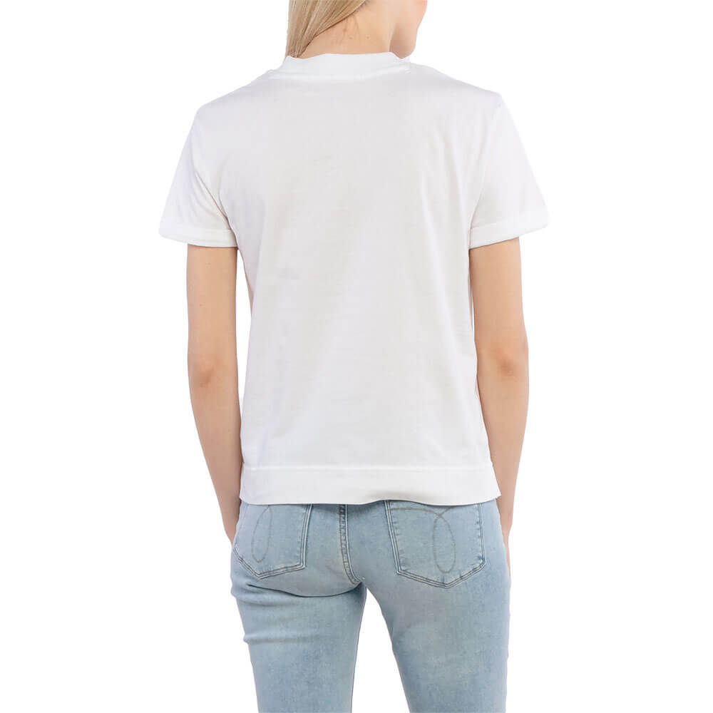 חולצת טישרט קלווין קליין קצרה Archives Eco Dye Print Tee נשים