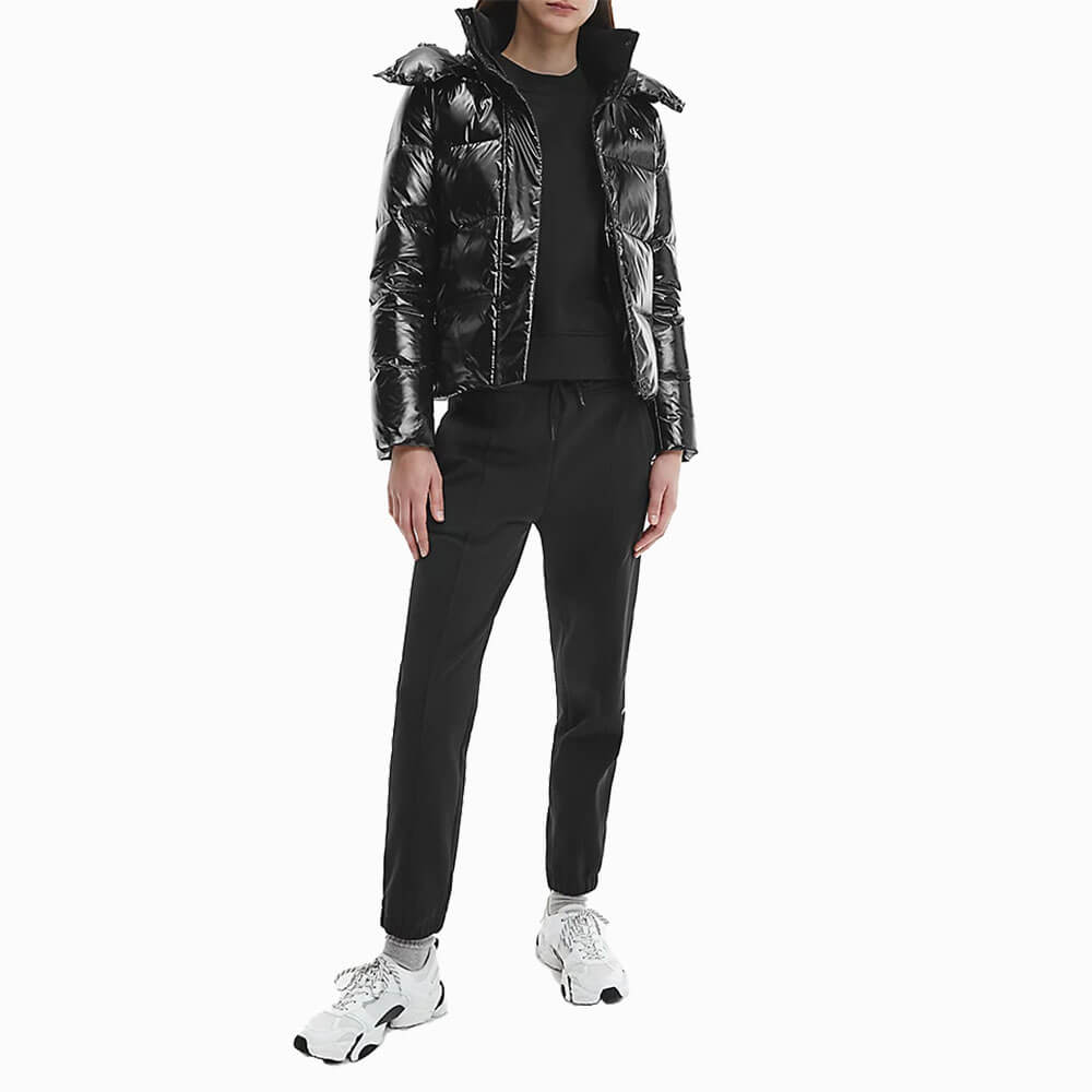 מעיל קלווין קליין Glossy Down Puffer נשים