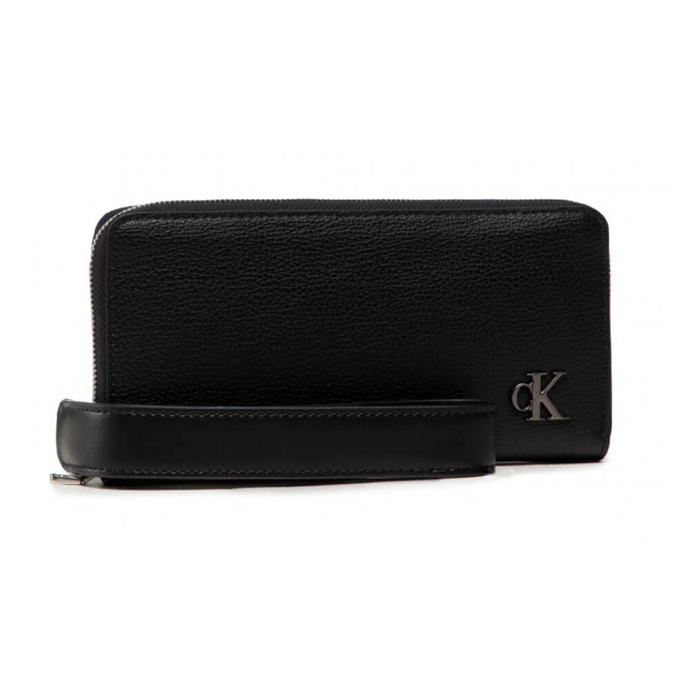 ארנק קלווין קליין Minimal Monogram Wristlet נשים