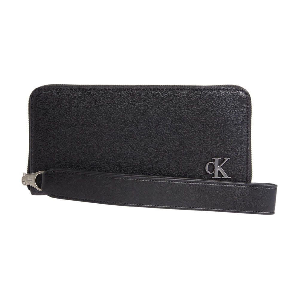 ארנק קלווין קליין Minimal Monogram Wristlet נשים