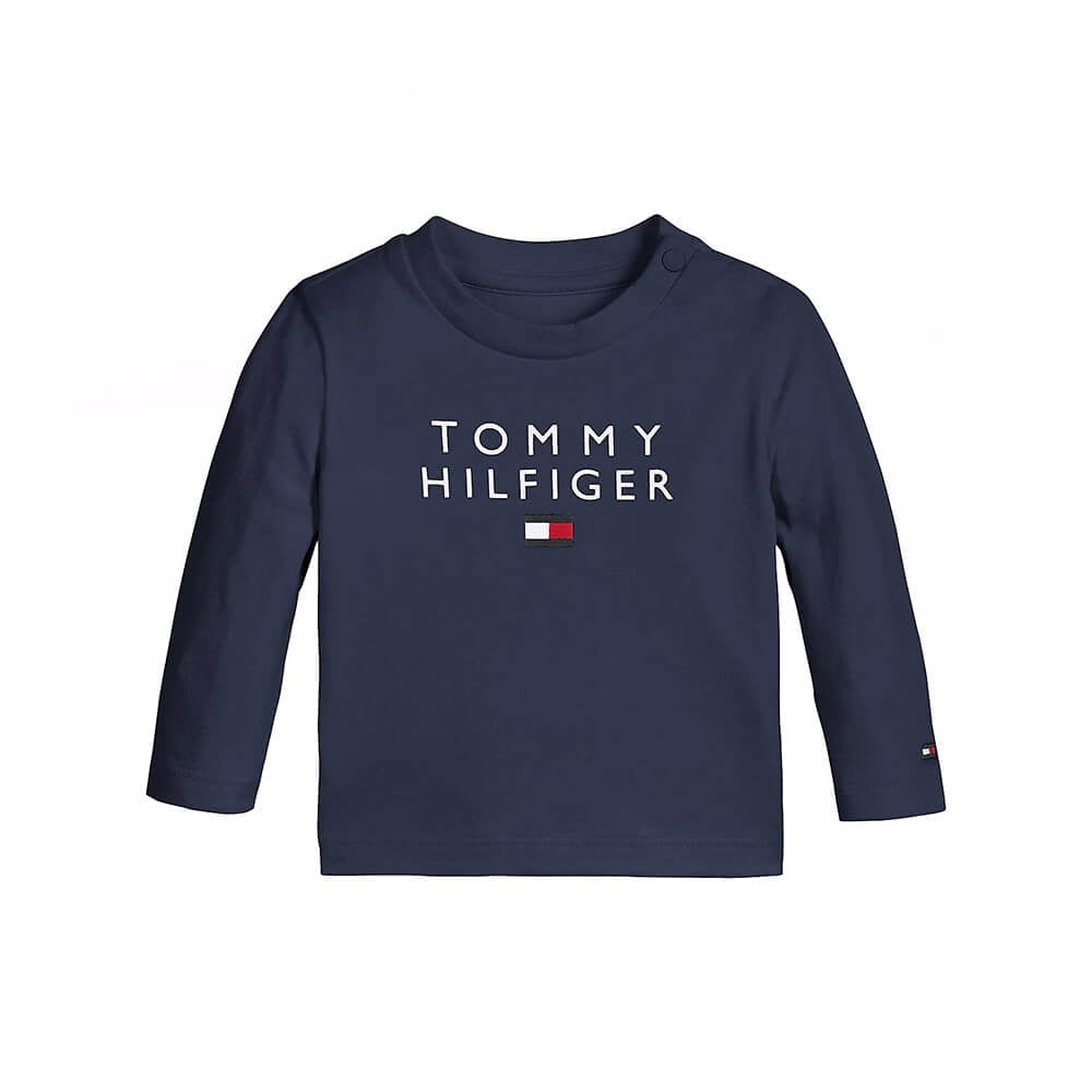 חולצת טישרט טומי הילפיגר Baby Logo Tee תינוקות