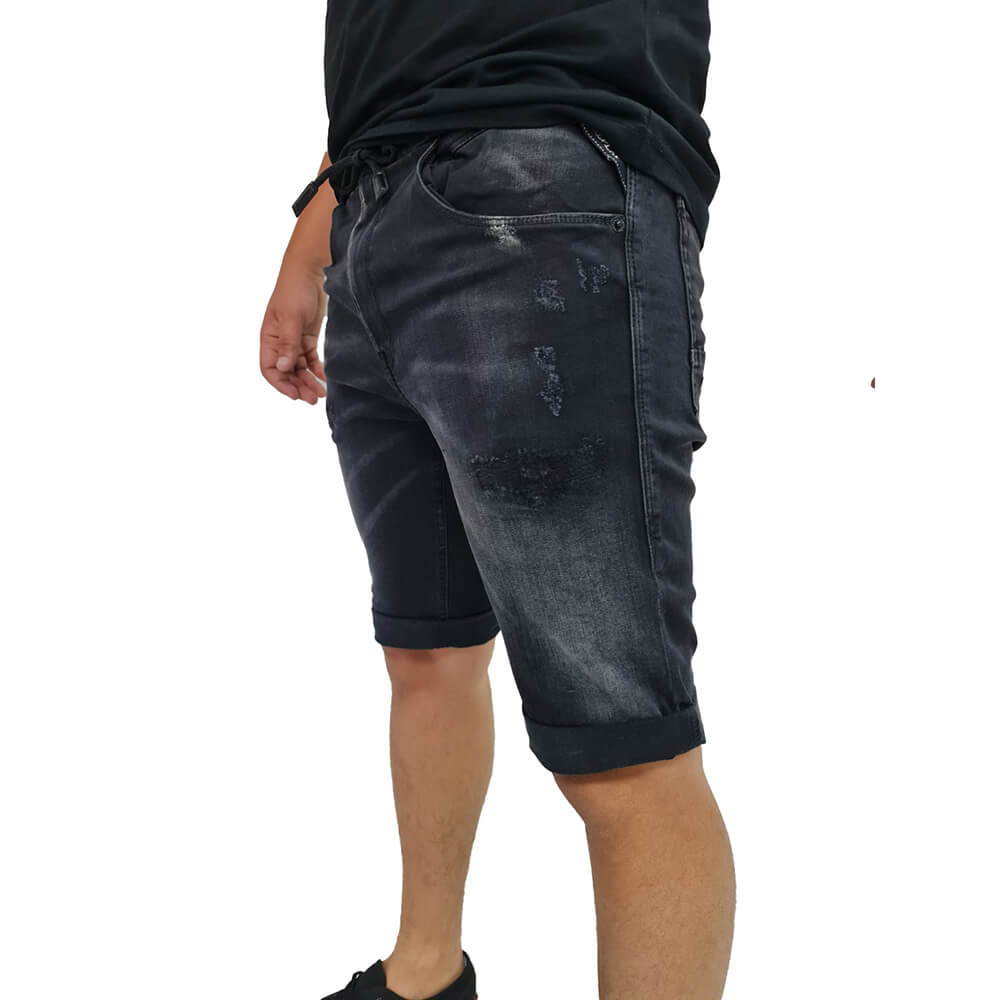 ג'ינס ריפליי קצר ללא כפתור גברים