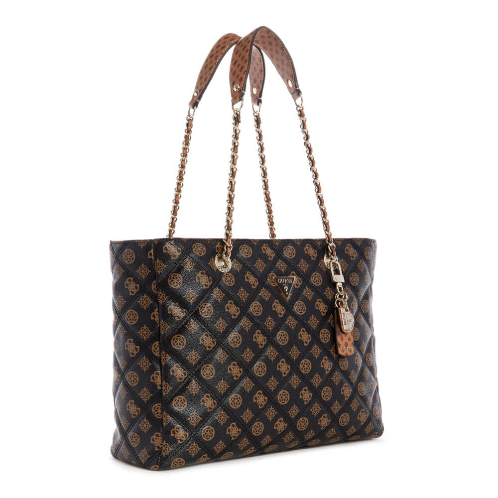 תיק נשיאה Guess נשים Cessily Faux-Leather Tote