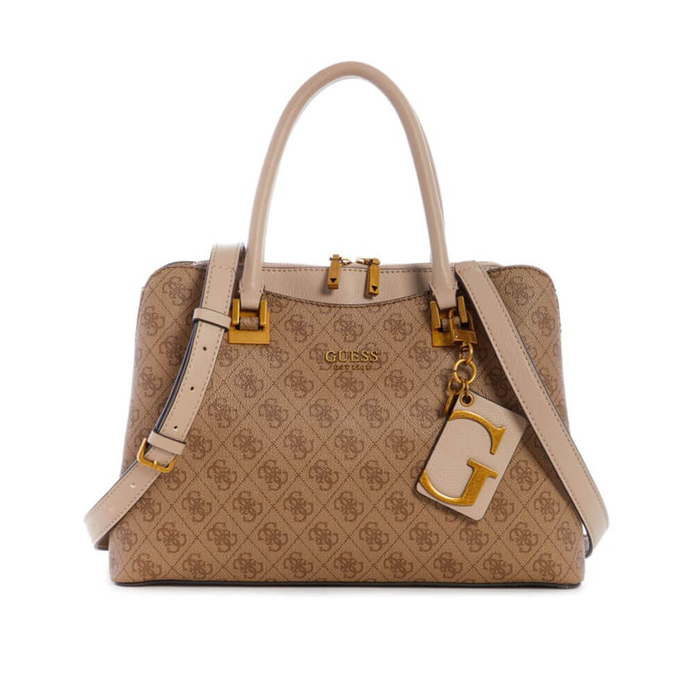 תיק נשיאה GUESS נשים Mika Girlfriend Satchel