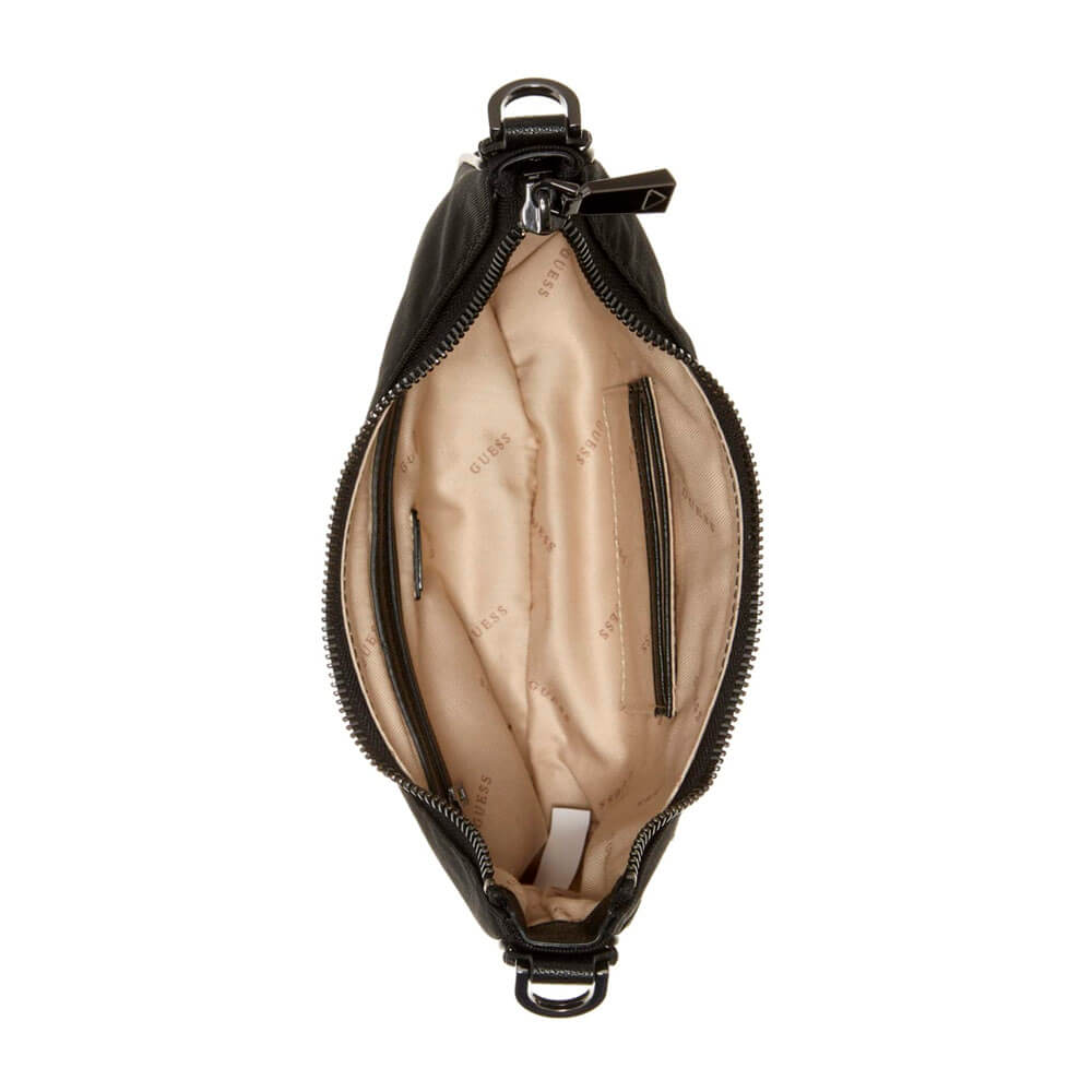 תיק צד Guess נשים Frankie Top-Zip Shoulder Bag