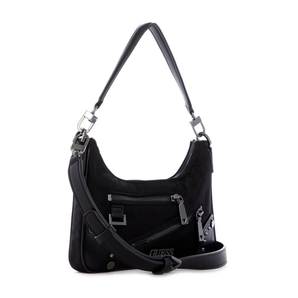 תיק צד Guess נשים Frankie Top-Zip Shoulder Bag