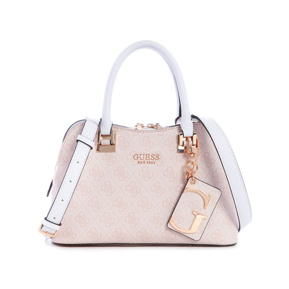 תיק נשיאה GUESS נשים Mika Small Girlfriend Satchel