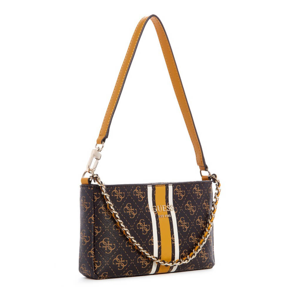 תיק צד Guess נשים Vikky Top Zip Shoulder Bag