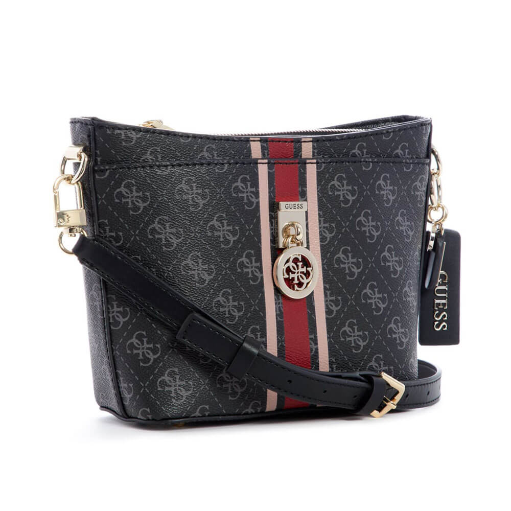 תיק נשיאה Guess נשים Jensen Crossbody Bucket Bag