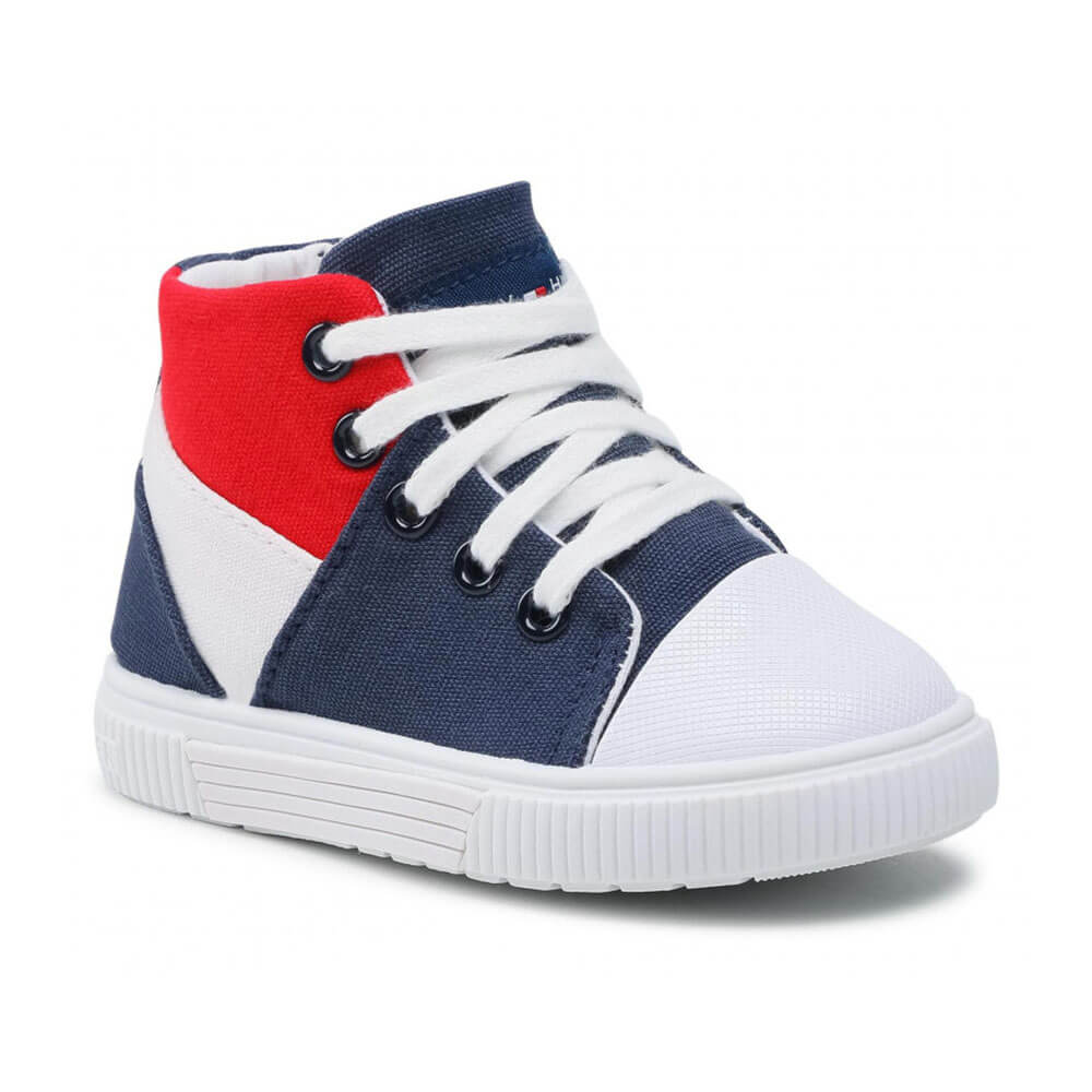 סניקרס טומי הילפיגר High Top Lace-Up Sneaker לילדים