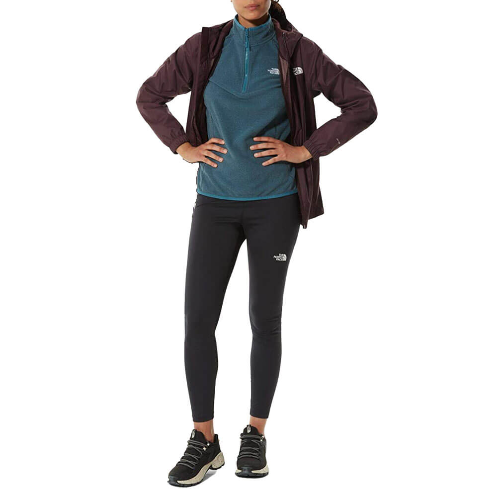 סווטשירט נורת פייס 100 Glacier 1/4 Zip Fleece נשים