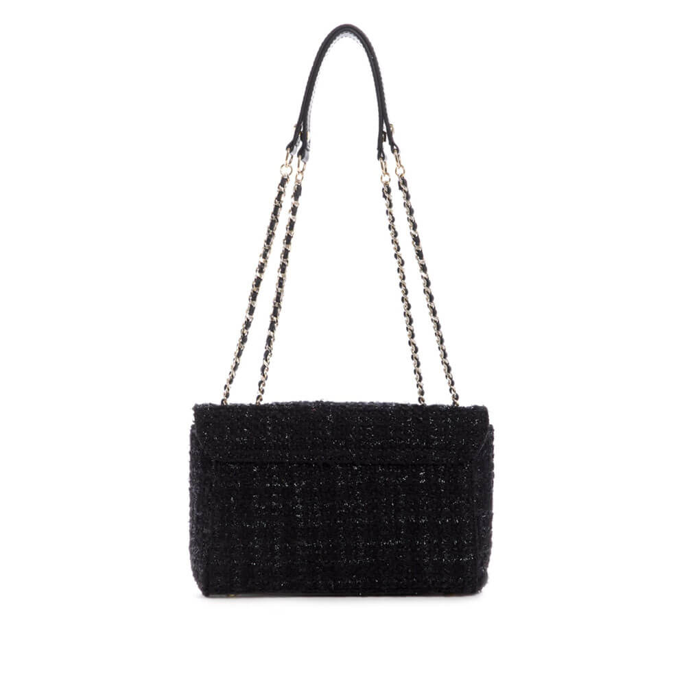 תיק צד Guess נשים Cessily Tweed Convertible Crossbody
