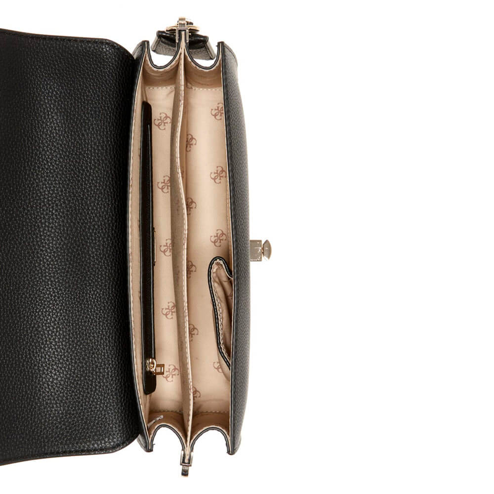תיק צד Guess נשים Albury Top-Handle Flap Bag