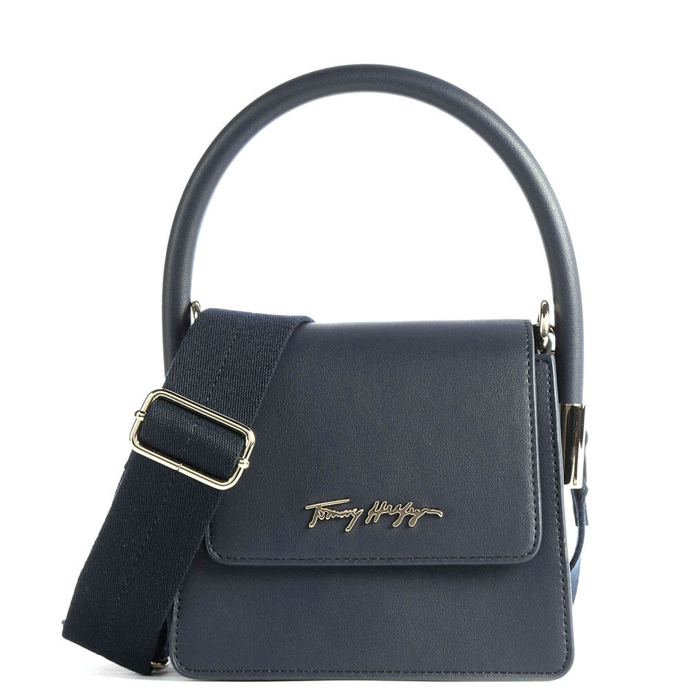 תיק צד טומי הילפיגר עם חתימת לוגו נשים