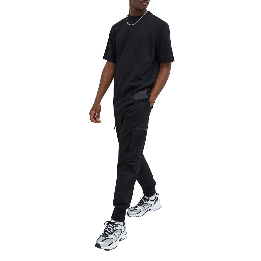 חולצת טישירט הוגו בוס קצרה Card Holder Patch גברים