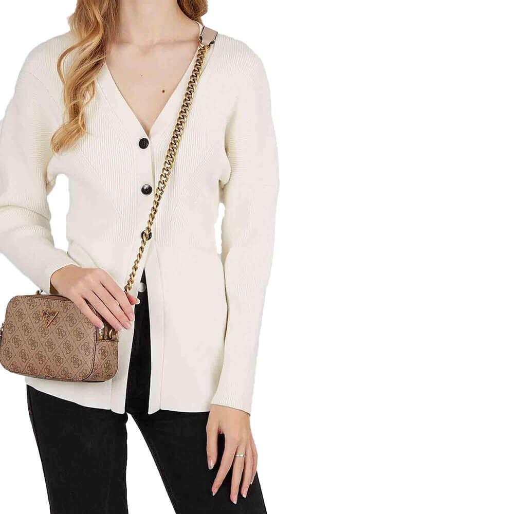 תיק צד GUESS נשים Noelle Quattro G Camera Crossbody