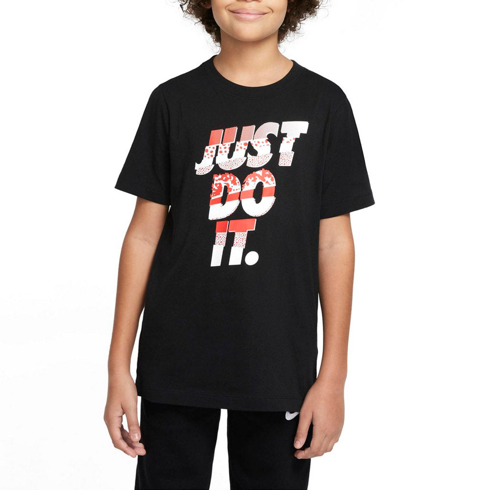 חולצת טישרט נייק קצרה Just Do It Brandmark נוער