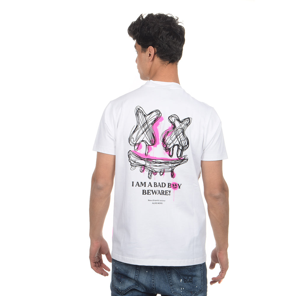 חולצת טישרט אלדו מורו קצרה Bad Boy גברים