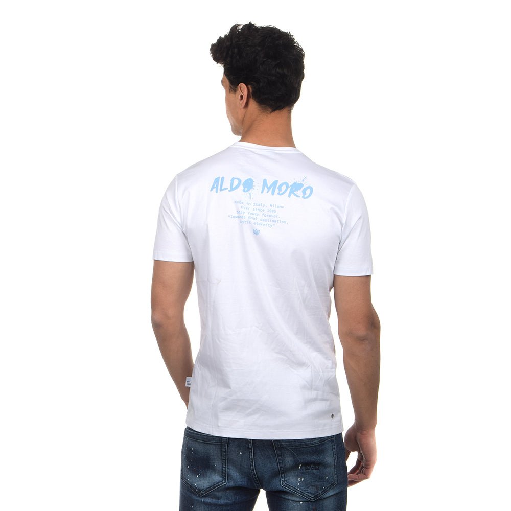 חולצת טישרט אלדו מורו קצרה Embroidered Crown גברים