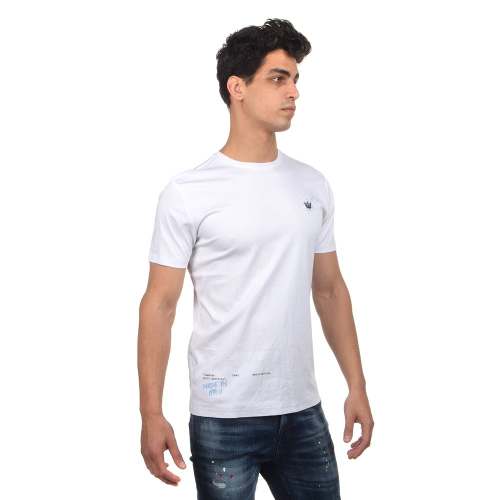 חולצת טישרט אלדו מורו קצרה Embroidered Crown גברים