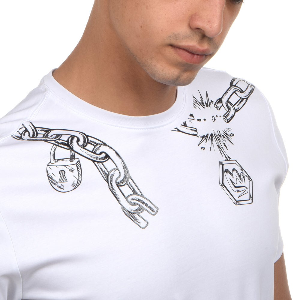 חולצת טישרט אלדו מורו קצרה Necklace גברים
