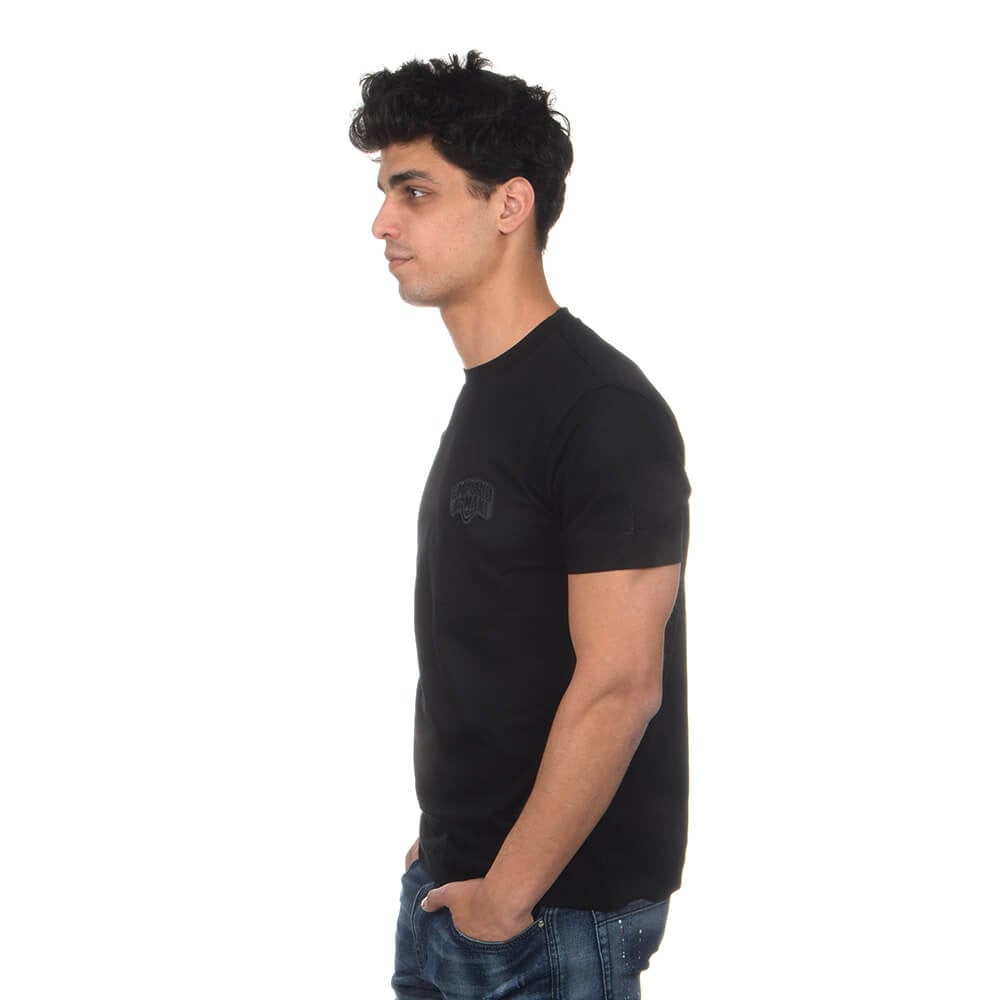 חולצת טישרט אמפוריו ארמני קצרה פאץ' לוגו גברים