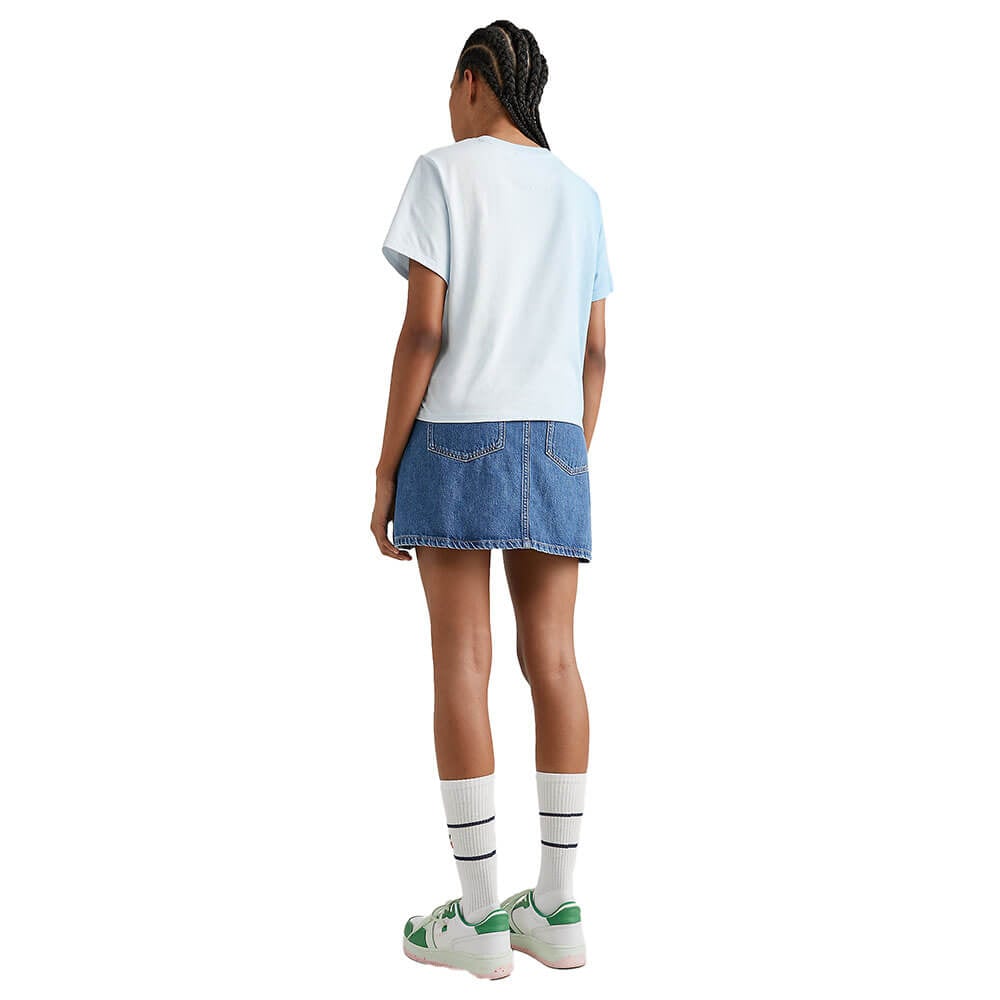 חולצת טישירט קצרה טומי הילפיגר Dip-Dye נשים