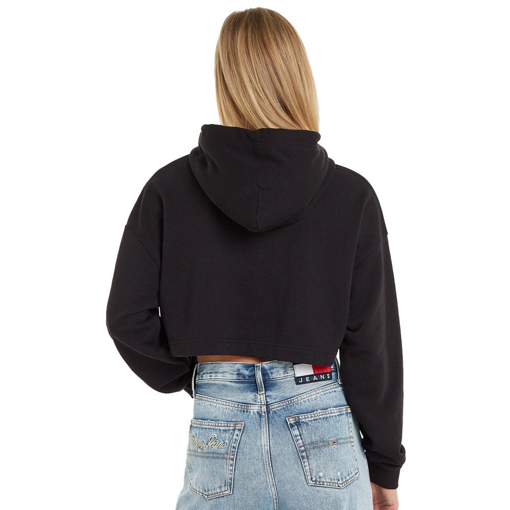 קפוצ'ון קרופ עם לוגו טומי הילפיגר נשים