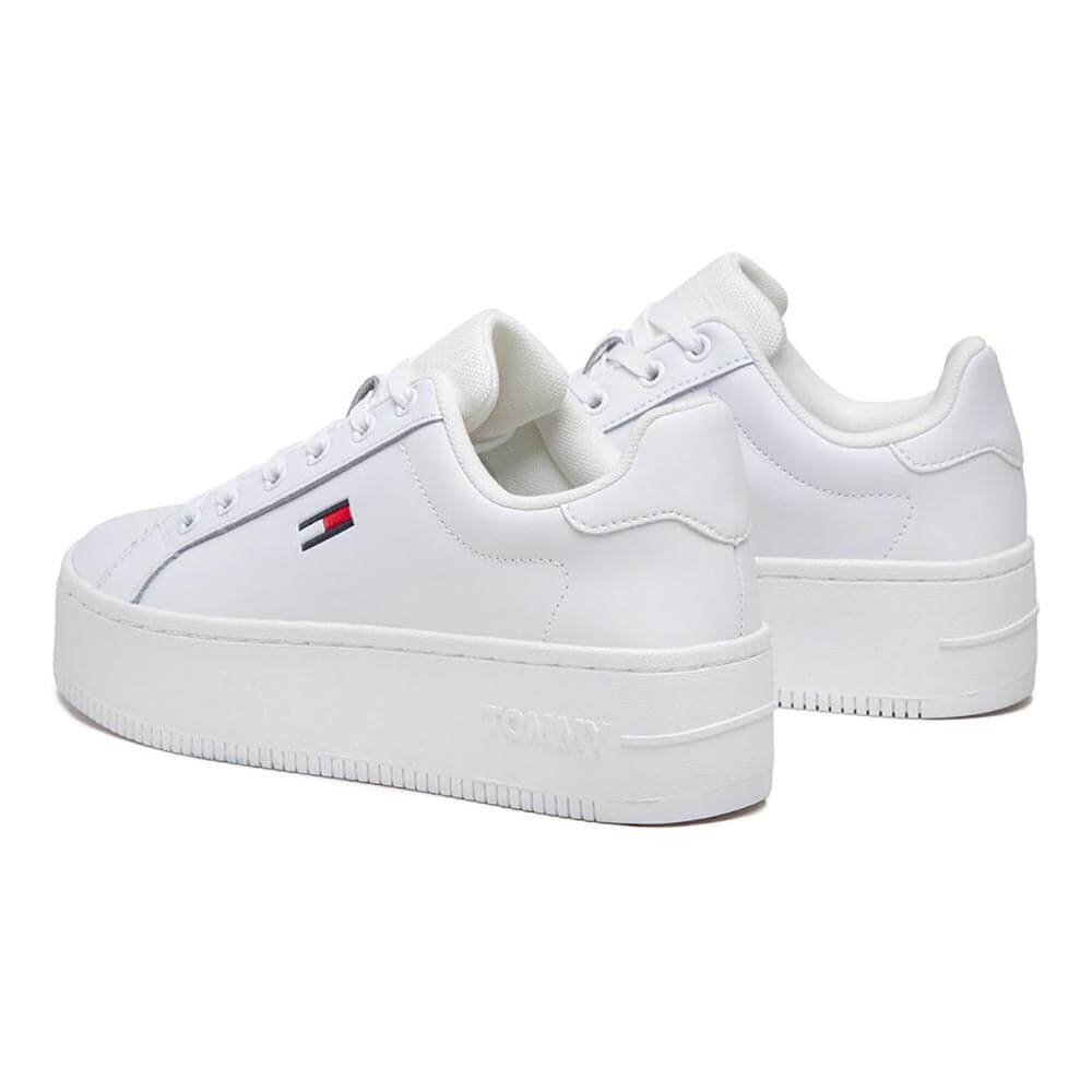 נעלי סניקרס טומי הילפיגר Essentials Embossed Logo Flatform נשים