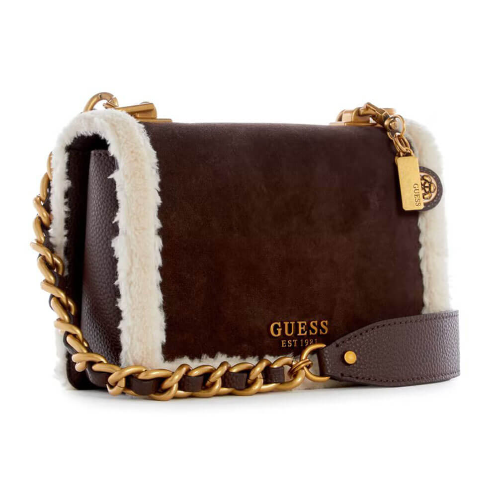 תיק צד Guess Abey פרווה נשים