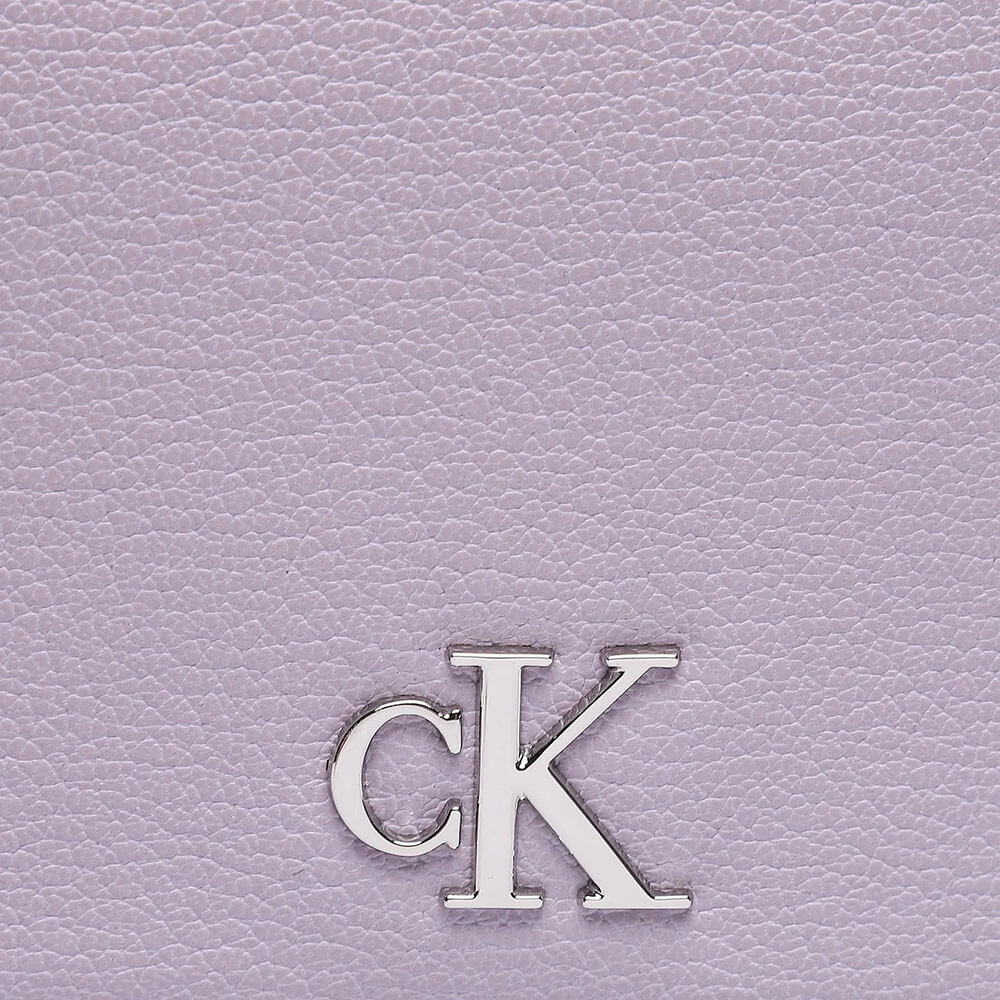 תיק צד עם לוגו כסוף קלווין קליין נשים - ck-K60K610704-PC1-OS