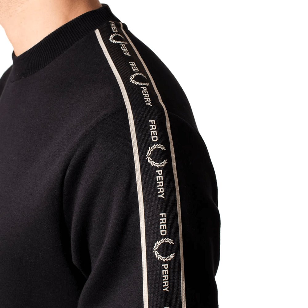 סווטשירט פרד פרי Track Tape Sleeve גברים