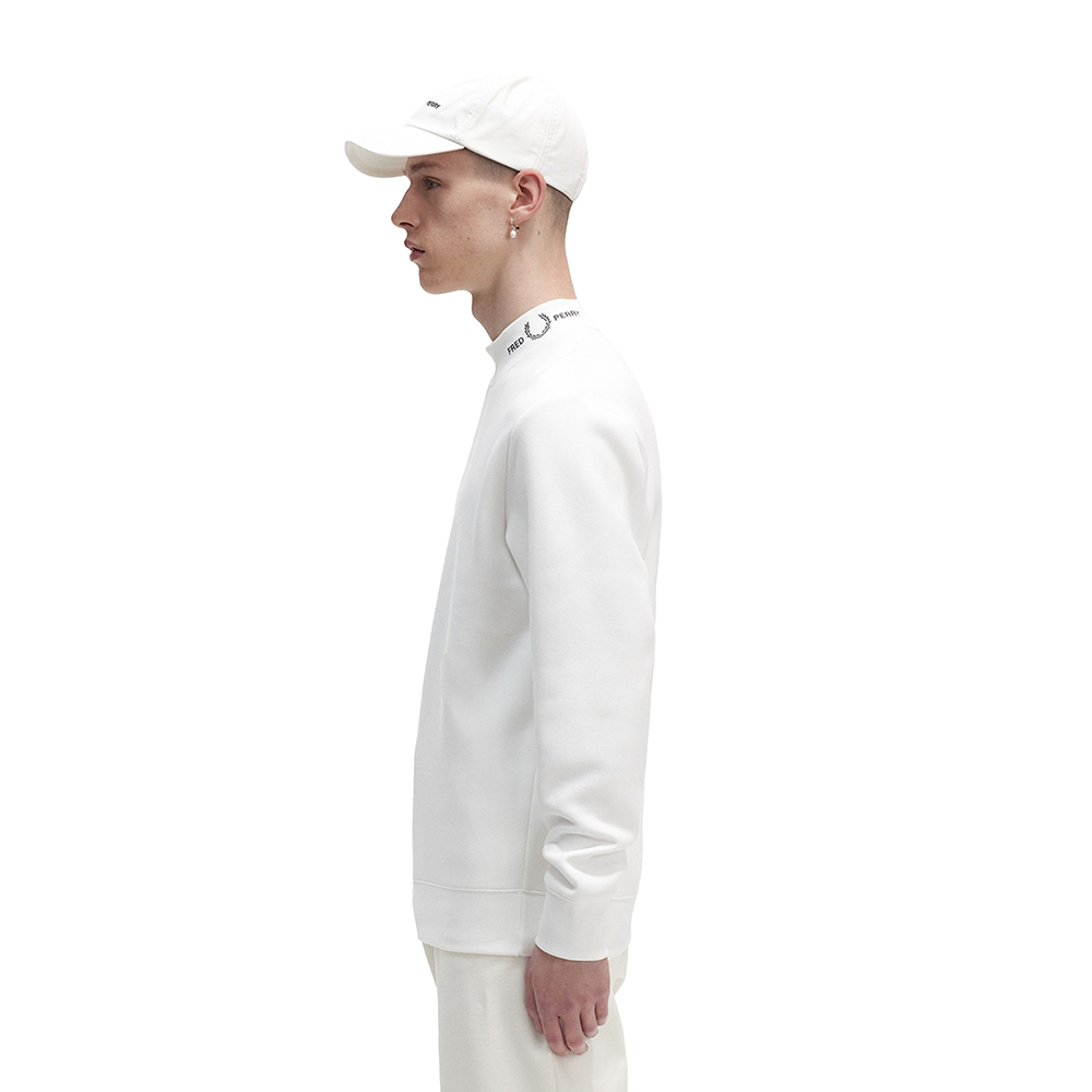 סווטשירט פרד פרי Neck Logo גברים