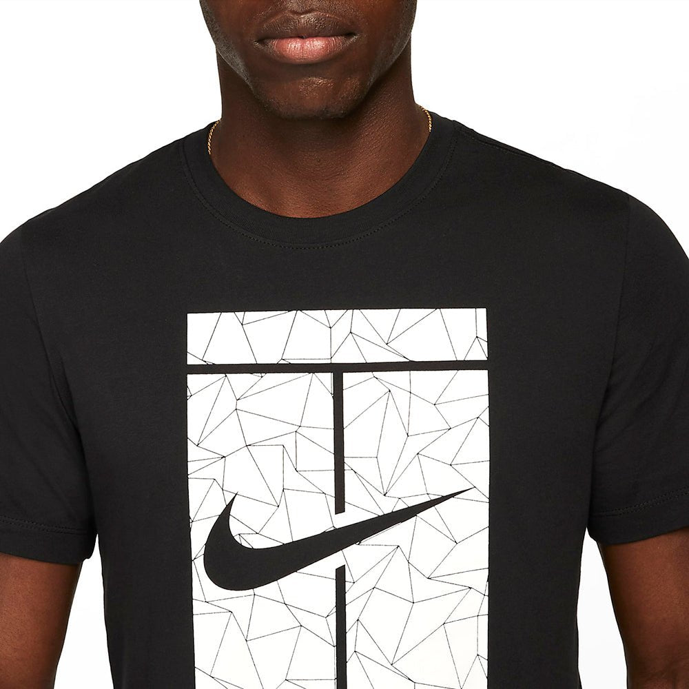 חולצת טישרט נייק קצרה Seasonal Tennis גברים - nike-DD8404-010-XS