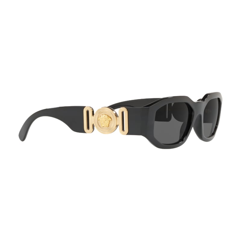 משקפי מעצבים ורסצ'ה לגברים שחור אפור