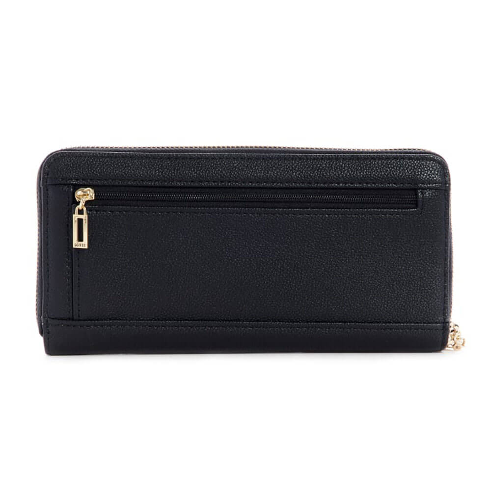 ארנק Guess לוגו מוזהב נשים - gus-VG798146-BLA-OS