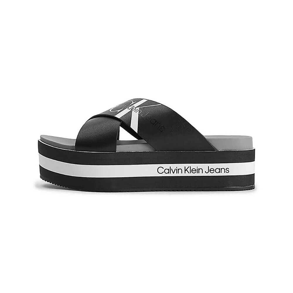 כפכפי פלטפורמה קלווין קליין Flatform Sandal Crisscross נשים - ck-YW0YW00562-YAF-36