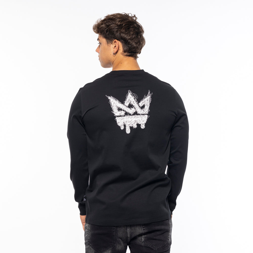 חולצת טישרט אלדו מורו ארוכה Back Big Crown גברים