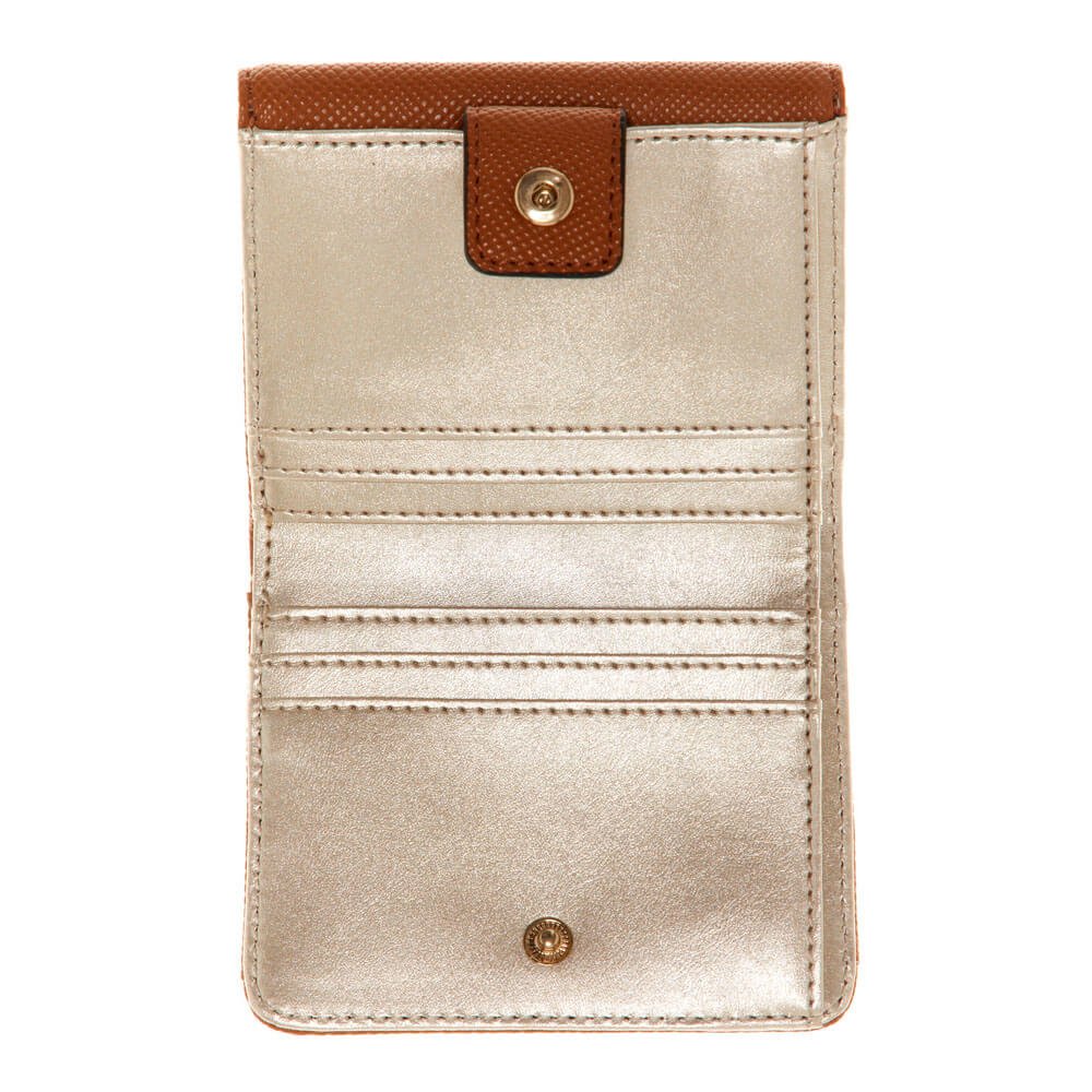 ארנק Guess עם לוגו מוזהב נשים