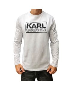 חולצת טישרט קרל לגרפלד ארוכה Karl Print גברים