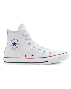Converse Men's Shoes Chuck Taylor Hi Leather White