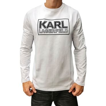 חולצת טישרט קרל לגרפלד ארוכה Karl Print גברים