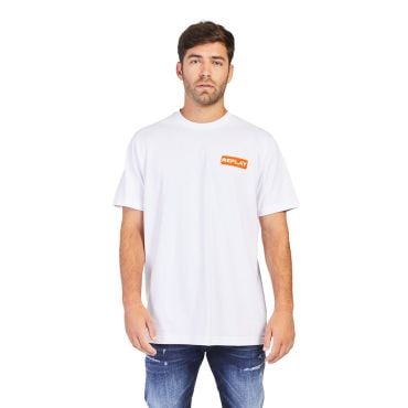 חולצת טישירט קצרה עם לוגו ריפליי גברים