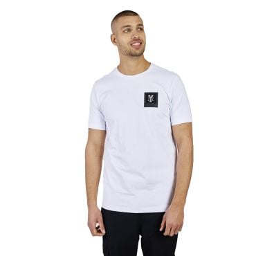 חולצת טישרט ריפליי קצרה Square Logo גברים