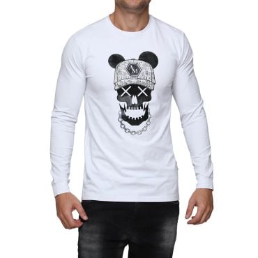 Aldo Moro Men's T-Shirt AM16802-100 White